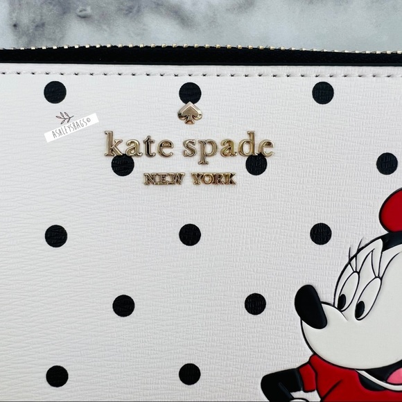 Kate Spade X Disney Other Minnie Mouse Large Continental Wallet - Picture 2 of 7